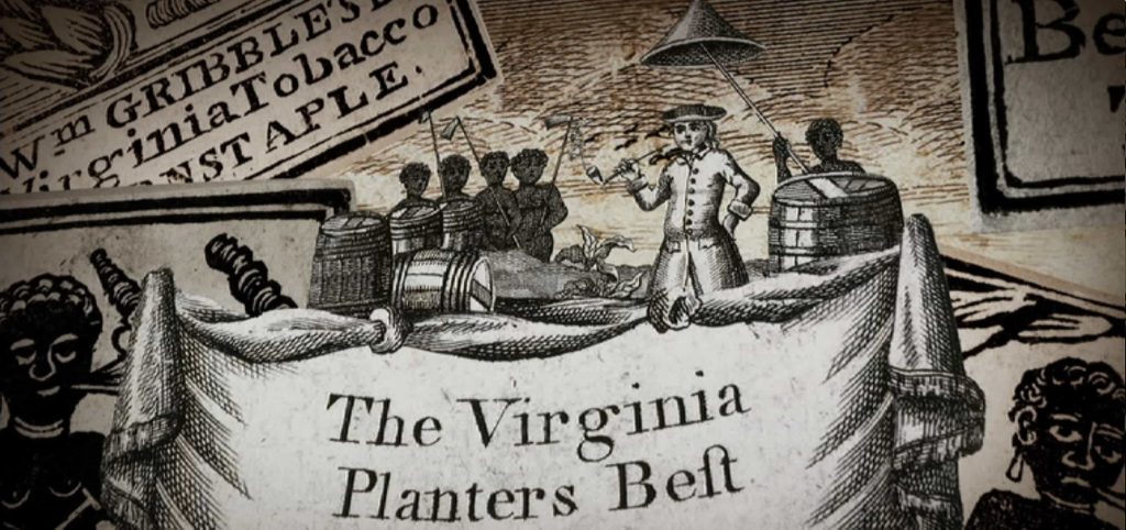 18th-century Virginia tobacco advertisement